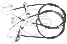 Metalcaucho 81807 - CABLE FRENO FOCUS ALL(DISC BRAKE)