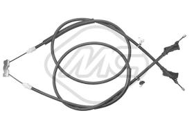 Metalcaucho 81827 - CABLE FRENO FOCUS IIALL(DRUM BRAKE)