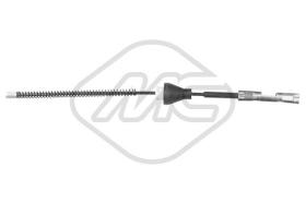 Metalcaucho 81829 - CABLE FRENO FOCUS IIALL(DRUM BRAKE)