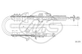 Metalcaucho 81922 - CABLE EMBRAGUE PRELUDE