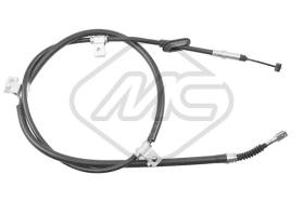 Metalcaucho 81943 - CABLE FRENO ACCORD ALL(DISC BRAKE)
