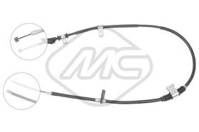Metalcaucho 81976 - CABLE FRENO COUPE"ALL(DRUM BRAKE)