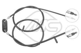 Metalcaucho 82091 - CABLE FRENO DELTA INTEGRALE