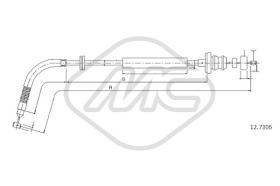 Metalcaucho 82128 - CABLE ACELERADOR Y ALL