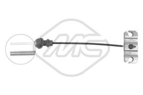 Metalcaucho 82188 - CABLE FRENO 626 ALL ANT.-FRONT