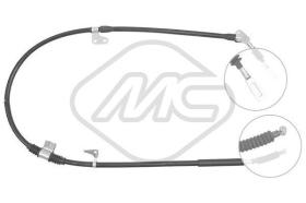 Metalcaucho 82189 - CABLE FRENO 626 ALL 4DOOR(DRUM BRAKE)