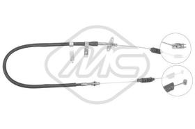 Metalcaucho 82193 - CABLE FRENO 323 BF-PROTEGE USA(DRUM