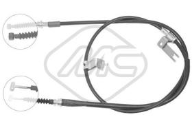 Metalcaucho 82214 - CABLE FRENO 323 BJ ALL(DISC BRAKE)DX