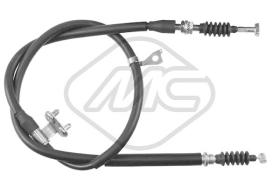 Metalcaucho 82227 - CABLE FRENO 323 BG 4/5DOOR(DISC BRAKE
