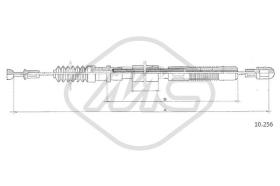 Metalcaucho 82394 - CABLE EMBRAGUE RECORD C-D 1,7-1,9-