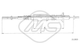 Metalcaucho 82419 - CABLE EMBRAGUE OMEGA3,0