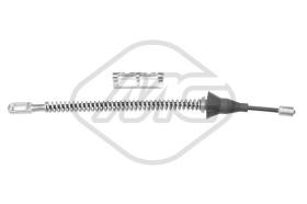 Metalcaucho 82504 - CABLE FRENO VECTRA 1,6 ALL(DRUM BRAKE