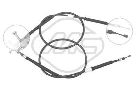 Metalcaucho 82519 - CABLE FRENO ASTRA G ALL 1,6-1,8(DRUM