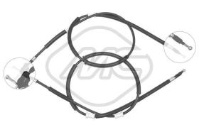 Metalcaucho 82531 - CABLE FRENO ASTRA G ALL(DISC BRAKE)
