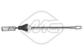 Metalcaucho 82555 - CABLE FRENO ASTRA H ALL(DRUM BRAKE)