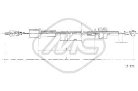 Metalcaucho 82575 - CABLE ACELERADOR ASCONA C DIESEL