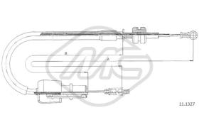 Metalcaucho 82603 - CABLE ACELERADOR CORSA GSI 1,6