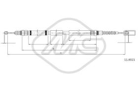 Metalcaucho 82834 - CABLE FRENO 605 ALL