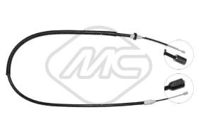 Metalcaucho 83076 - CABLE FRENO CLIO ALL1,6-1,9DS(DISC B