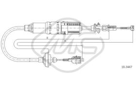 Metalcaucho 83232 - CABLE EMBRAGUE CORDOBA 1,6-1,8 TDS 90C