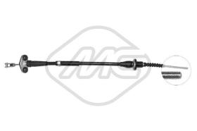 Metalcaucho 83319 - CABLE EMBRAGUE ALTO ALL