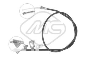 Metalcaucho 83478 - CABLE FRENO YARIS ALL(DISC BRAKE)SX-