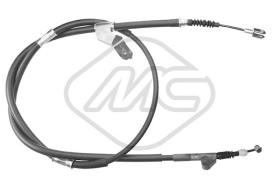 Metalcaucho 83486 - CABLE FRENO AVENSIS ALL(DISC BRAKE)S