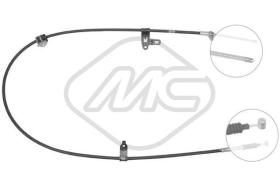Metalcaucho 83499 - CABLE FRENO COROLLA ALL(ZZE120-12)SX