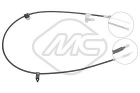 Metalcaucho 83500 - CABLE FRENO COROLLA ALL(ZZE120-12)DX