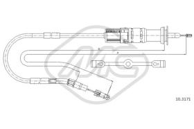 Metalcaucho 83630 - CABLE EMBRAGUE SCIROCCO ALL AUTOMATIC