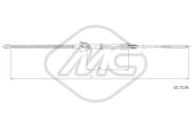 Metalcaucho 83736 - CABLE FRENO AROSA ALL DX/SX-RH/LH