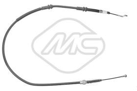 Metalcaucho 83750 - CABLE FRENO TRANSPORTER T5 ALL EXC.MOD
