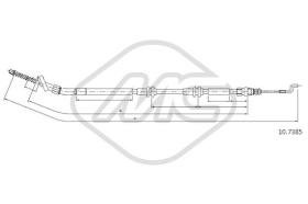 Metalcaucho 83769 - CABLE FRENO AMAROK P/UP ALL DX/SX-RH/L