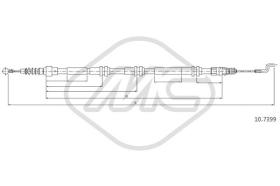 Metalcaucho 83775 - CABLE FRENO TRANSPORTER T5 MOD.4X4 SWB