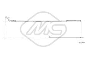 Metalcaucho 83786 - CABLE ACELERADOR 1600 TL-1200 KAFER