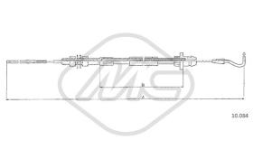 Metalcaucho 83787 - CABLE ACELERADOR GOLF