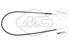 Metalcaucho 83908 - CABLE FRENO NUBIRA ALL 1,6(DRUM BRAKE
