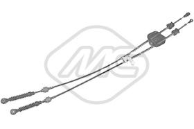 Metalcaucho 84013 - CABLE CAMBIO YARIS 1,0 16V ALL