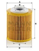 Mann Filter HU7032Z - FILTRO ACEITE CAR