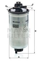 Mann Filter WK8534Z - [*]FILTRO COMBUSTIBLE