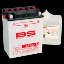 Bs B14LA2 - BATERIA MOTO BS 12V. 14 AMP.  FRESH PACK (BB14L-A2)