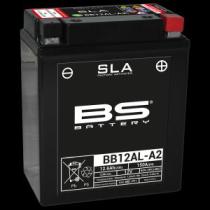 Bs B12ALA2 - BATERIA MOTO BS 12V. 12 AMP. SLA (BB12AL-A2) (FA)