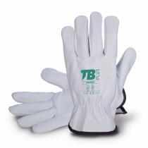 Tomás Bodero PG160IBSZI11 - PAR GUANTES FLOR VACUNO BLANCO T-11