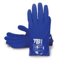 Tomás Bodero PG66625V09 - PAR GUANTES PVC AZUL T-9