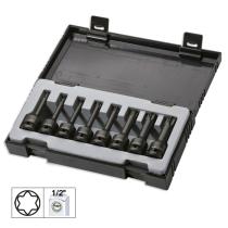 Jbm 52340 - JGO. PUNTAS IMPACTO TORX 1/2" 8 PZAS.