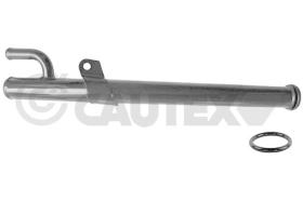 Cautex 955082 - TUBO METALICO AGUA CON JUNTA TORICA