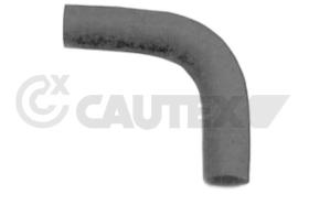 Cautex 995905 - TUBO ACODADO SILICONA AZUL