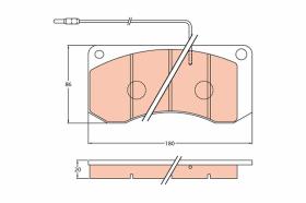 Trw GDB5051 - PRODUCTO