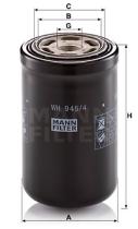 Mann Filter WH9454 - FILTRO ACEITE INDUSTRY