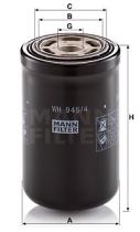 Mann Filter WH9454 - FILTRO ACEITE